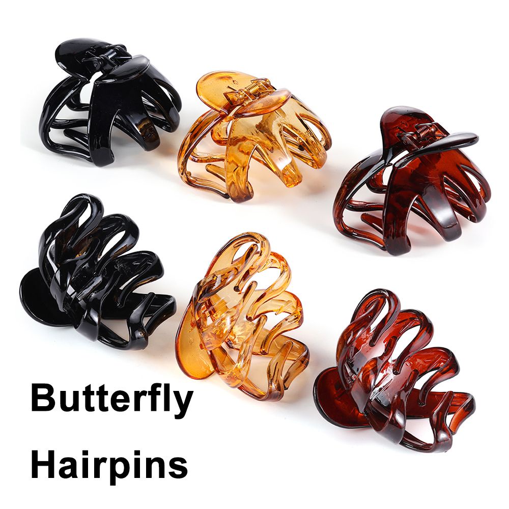 Kẹp càng cua bằng acrylic tạo kiểu tóc chuyên nghiệp cho salon
