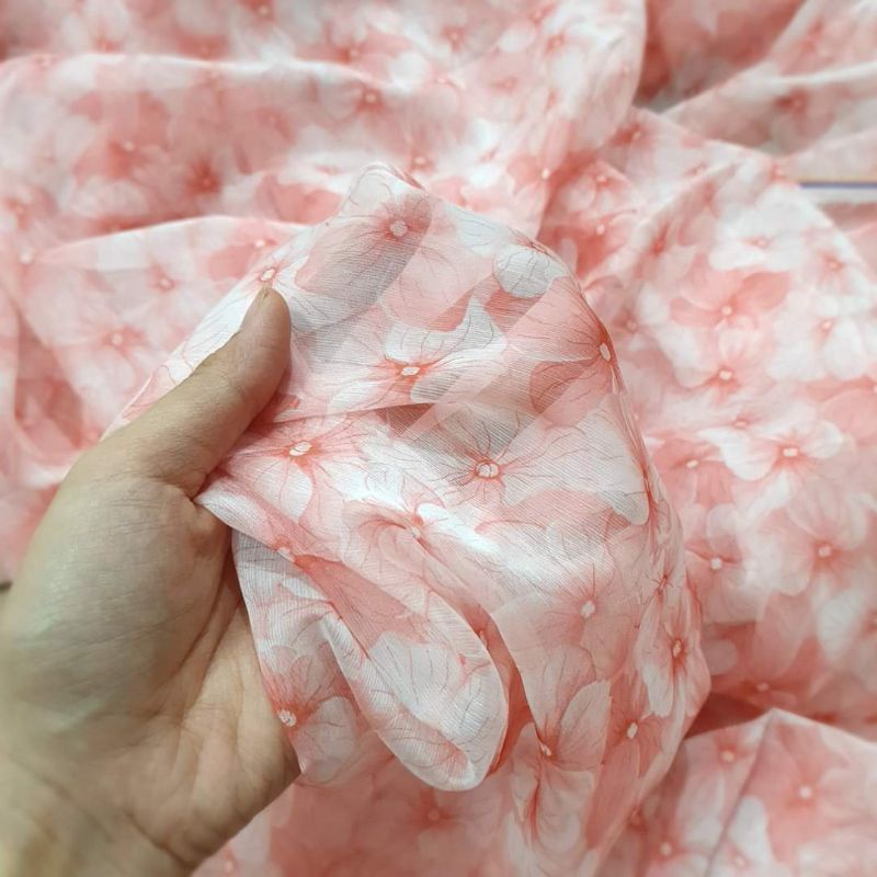 Vải tơ xước hoa