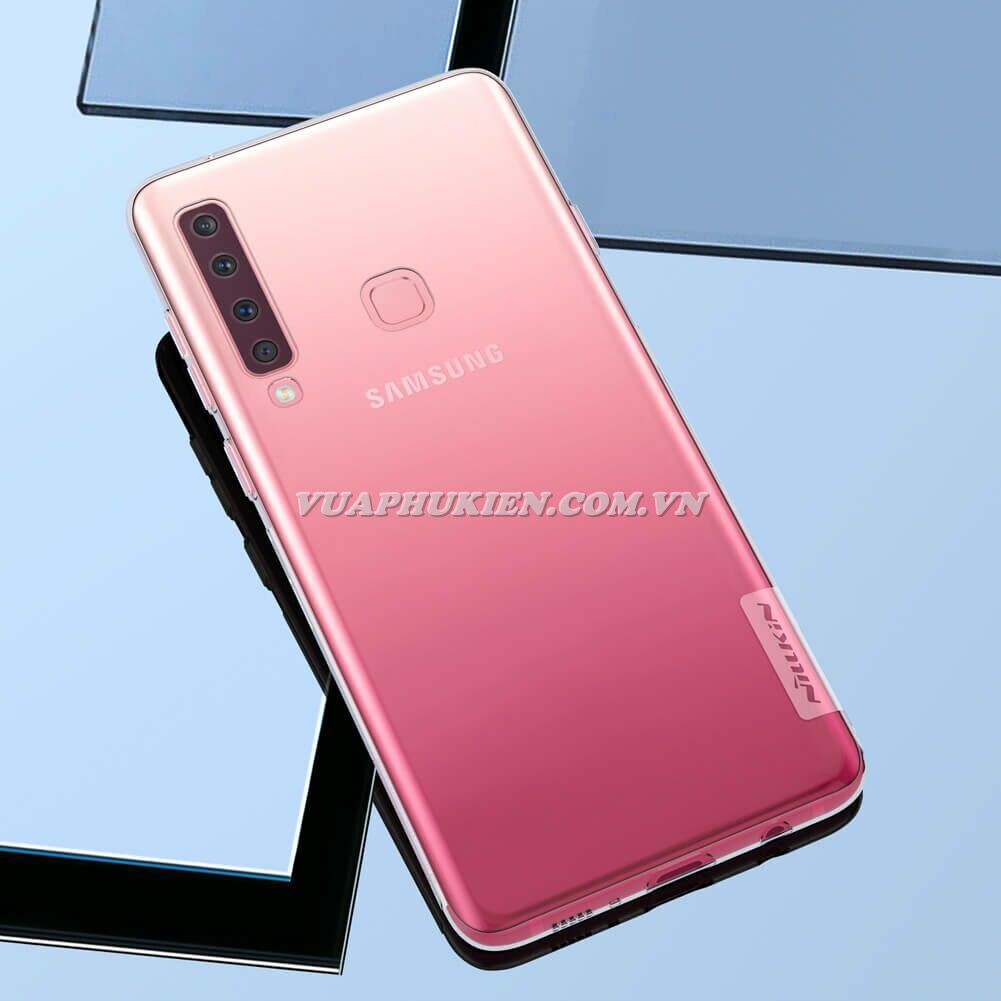 Ốp lưng hãng Nillkin Silicone dẻo trong suốt cho Samsung Galaxy A9 2018, A8 2018, A7 2018, A6 2018