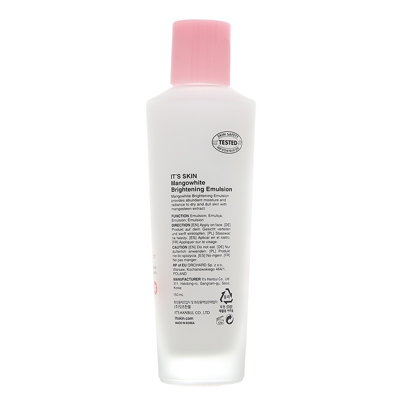 [Tem Chính Hãng] Sữa dưỡng trắng da It's Skin Mangowhite Brightening Emulsion Hàn Quốc 150ml