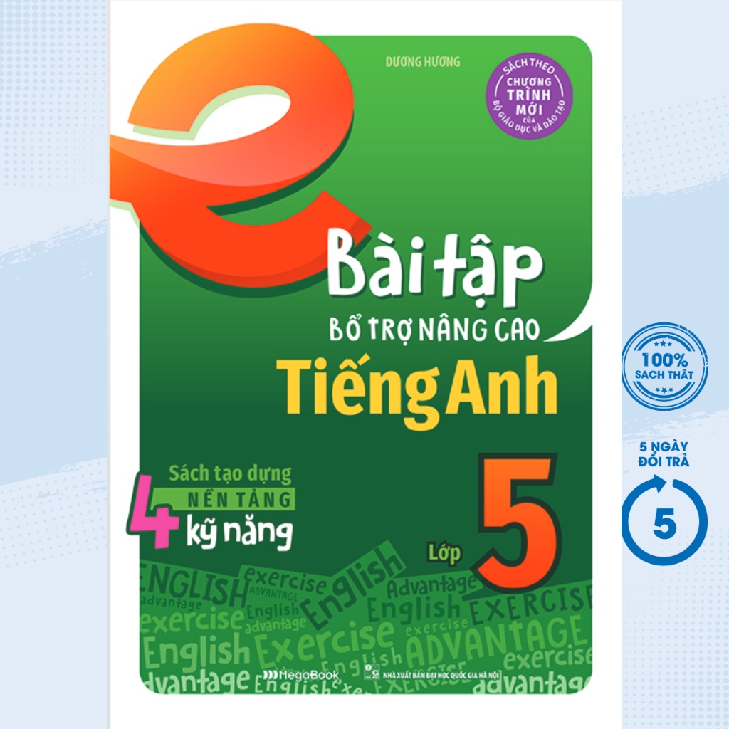 Sách - Bài Tập Bổ Trợ Nâng Cao Tiếng Anh Lớp 5   - MEGABOOK
