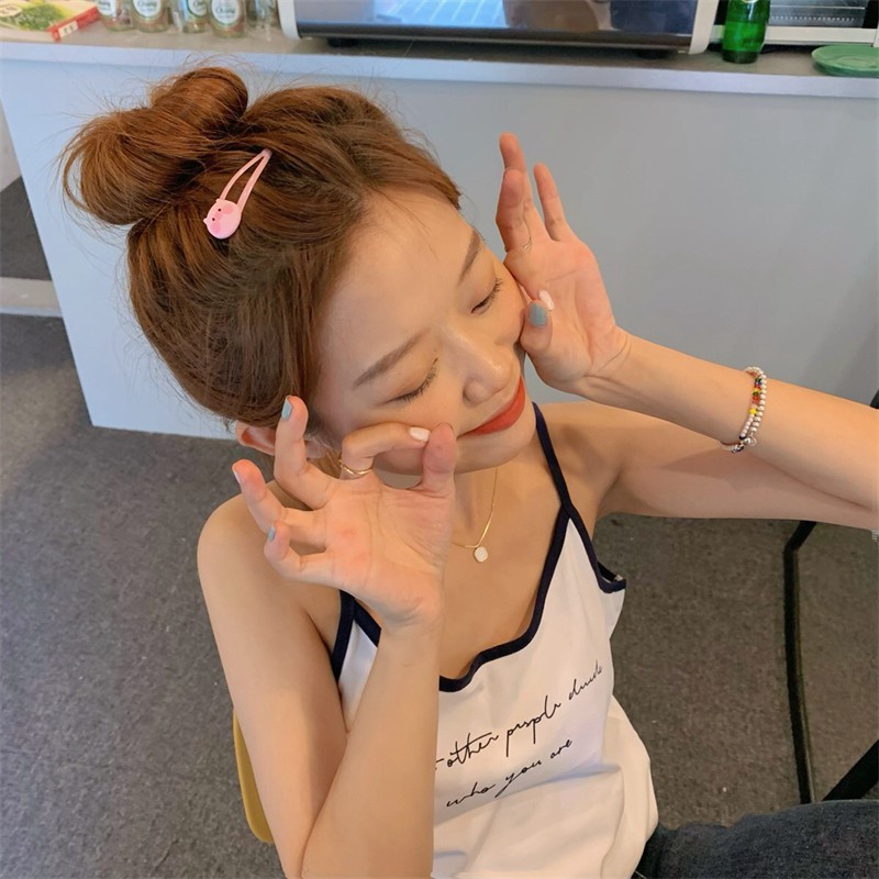 Kẹp Tóc Hình Chú Heo Dễ Thương Thời Trang Mùa Hè Cho Bé Gái F428