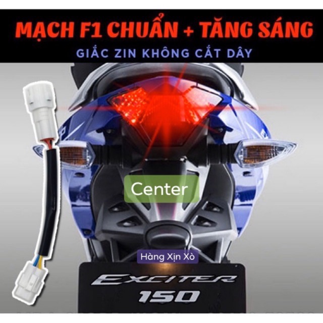 Combo 10 bộ mạch chớp F1 phanh nhấp nháy Ex và các xe Yamaha