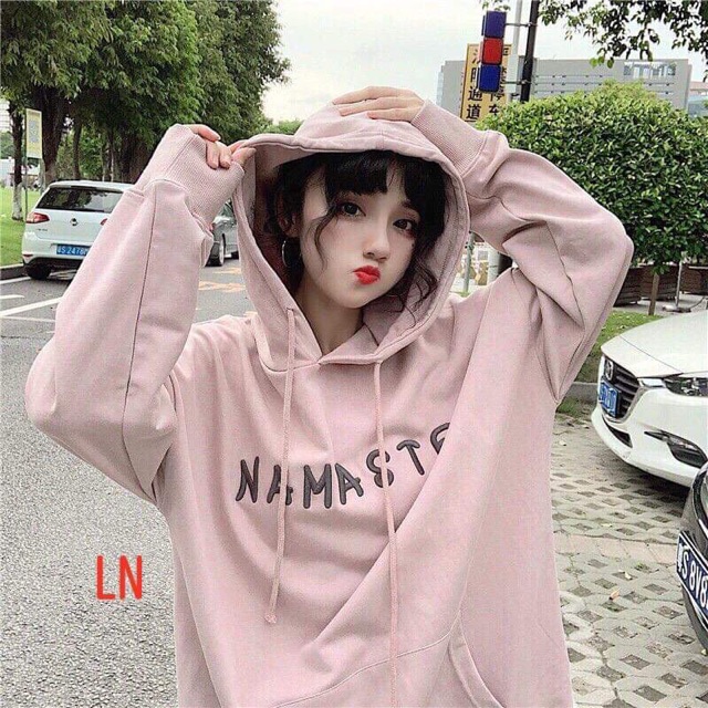 [FREESHIP ĐƠN TỪ 50K] Áo hoodie Namaste chữ ngực LNG1019