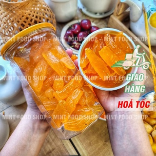 Khoai Sâm Sấy Dẻo ( Mứt Khoai Lang Sâm ) - Lon 500gram