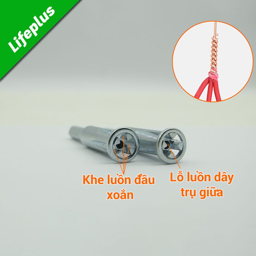 Đầu xoắn nối dây điện 5 dòng cỡ 4mm