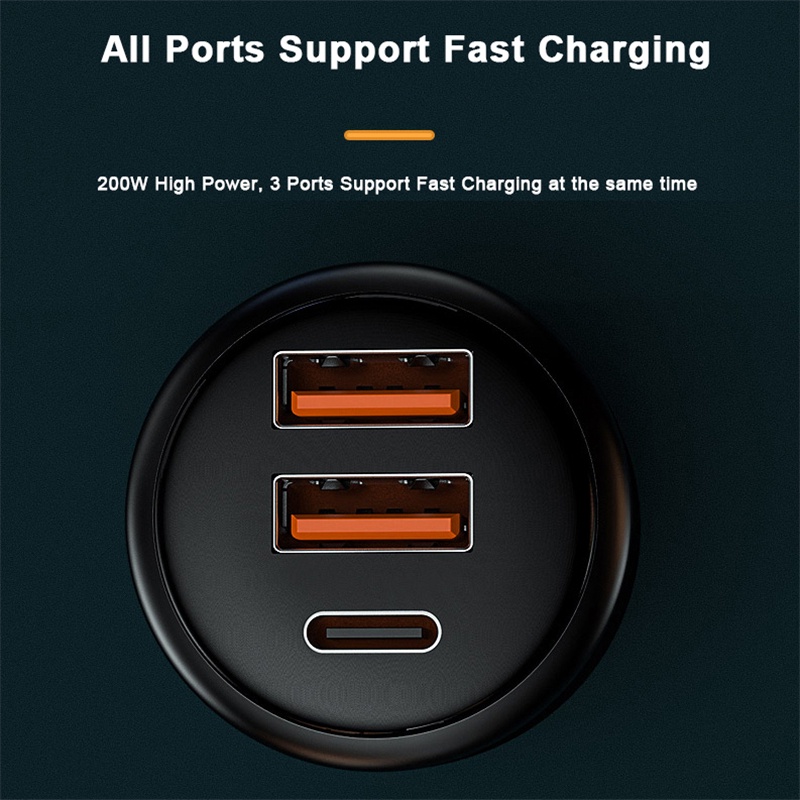 Củ Sạc Nhanh 200W 100W SFC + Sạc 65W Supervooc 2.0 + PD 36W Cho iPhone Huawei OPPO Realme OnePlus