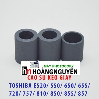 Bộ 3 bánh xe cao su load kéo giấy Toshiba E Studio E55/65/80/550/650/810/520/600/720/850/523/603/723/853/555/655