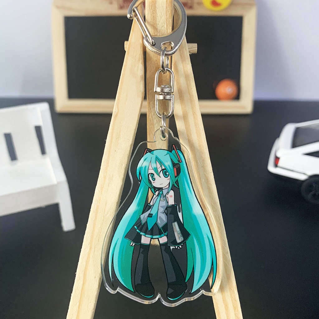 1 Móc Khóa Hình Nhân Vật Hoạt Hình Hatsune Miku
