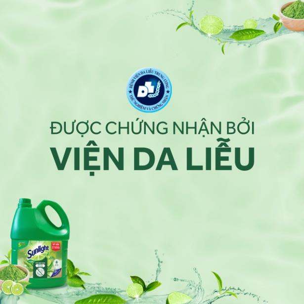 Nước rửa chén Sunlight Matcha Trà Nhật chai 3.6kg (MỚI)