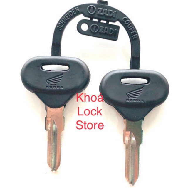 Cặp phôi chìa khoá xe Honda SH Ý