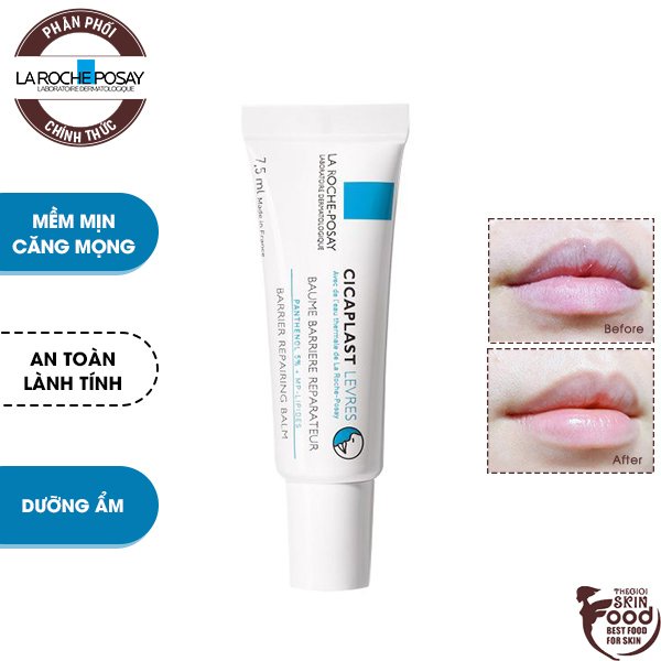 Kem Dưỡng Môi La Roche-Posay Cicaplast Levres Barrier Repairing Balm 7.5ml