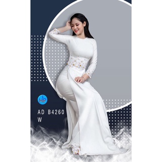 Vải áo dài hoa eo