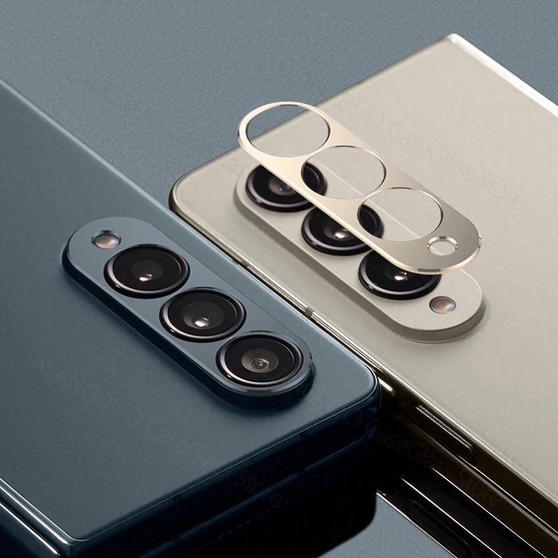 Khung Kim Loại Bảo Vệ Ống Kính Máy Ảnh Cho Samsung Galaxy Z Fold 4 Fold4 Z Fold4