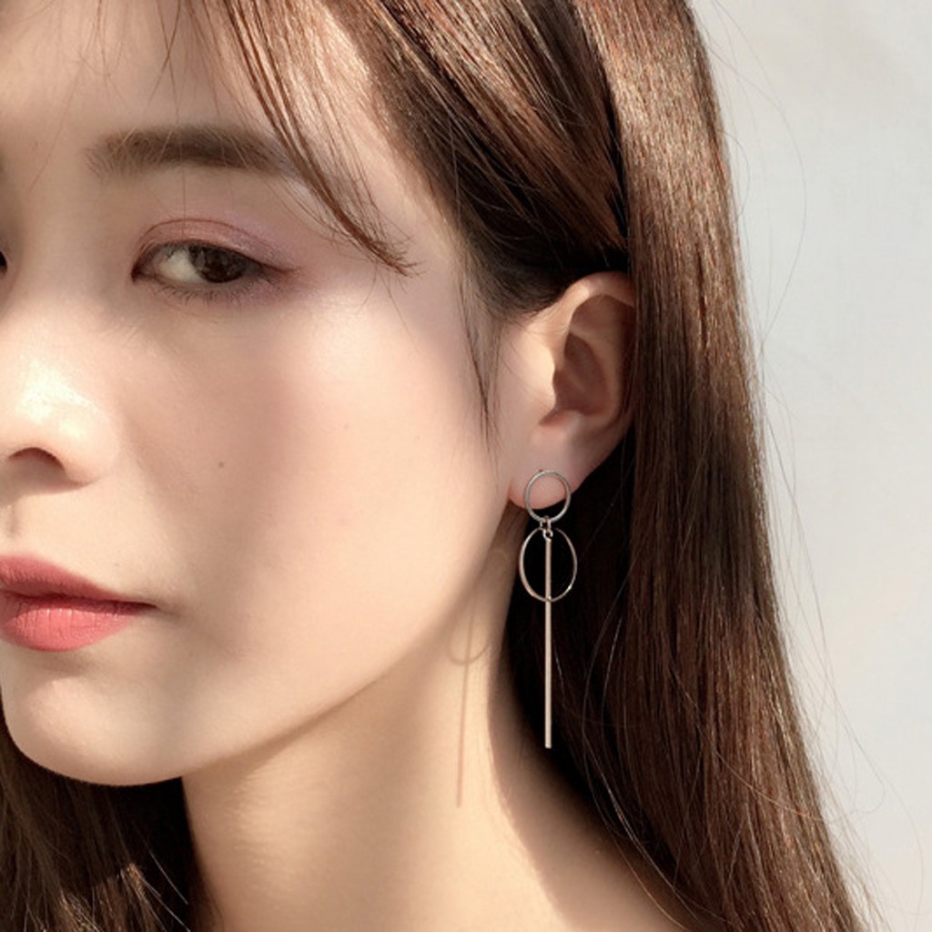 Khuyên tai nữ trang dáng dài tạo hình độc đáo