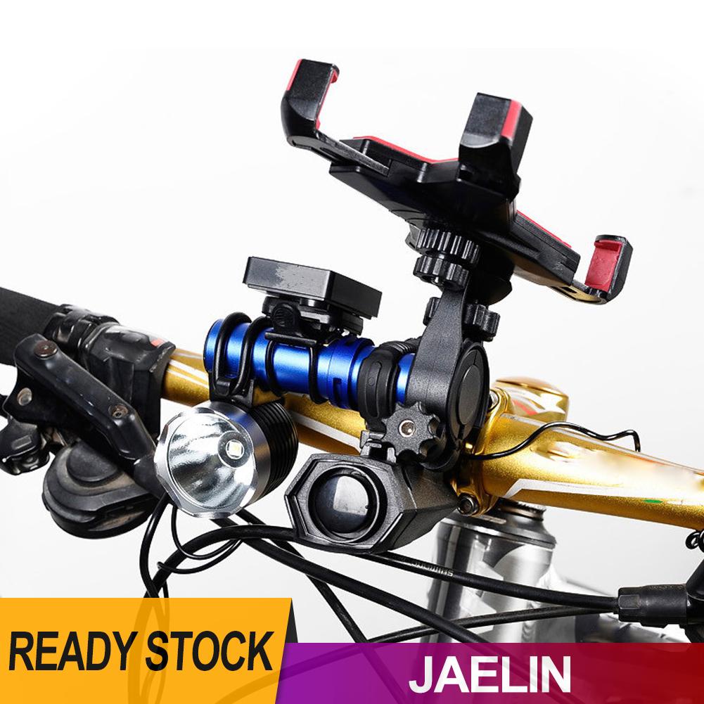 Giá đỡ đèn gắn tay lái xe đạp bằng hợp kim nhôm