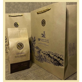 [CHUYÊN GIA CÀ PHÊ ĐEN ĐÁ] - V BLEND HERITAGE - Cà Phê Rang Xay - Túi 500G