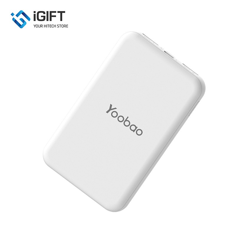 Pin dự phòng Yoobao 6.000 mAh P6W - Siêu Nhỏ Gọn (Màu Ngẫu Nhiên)