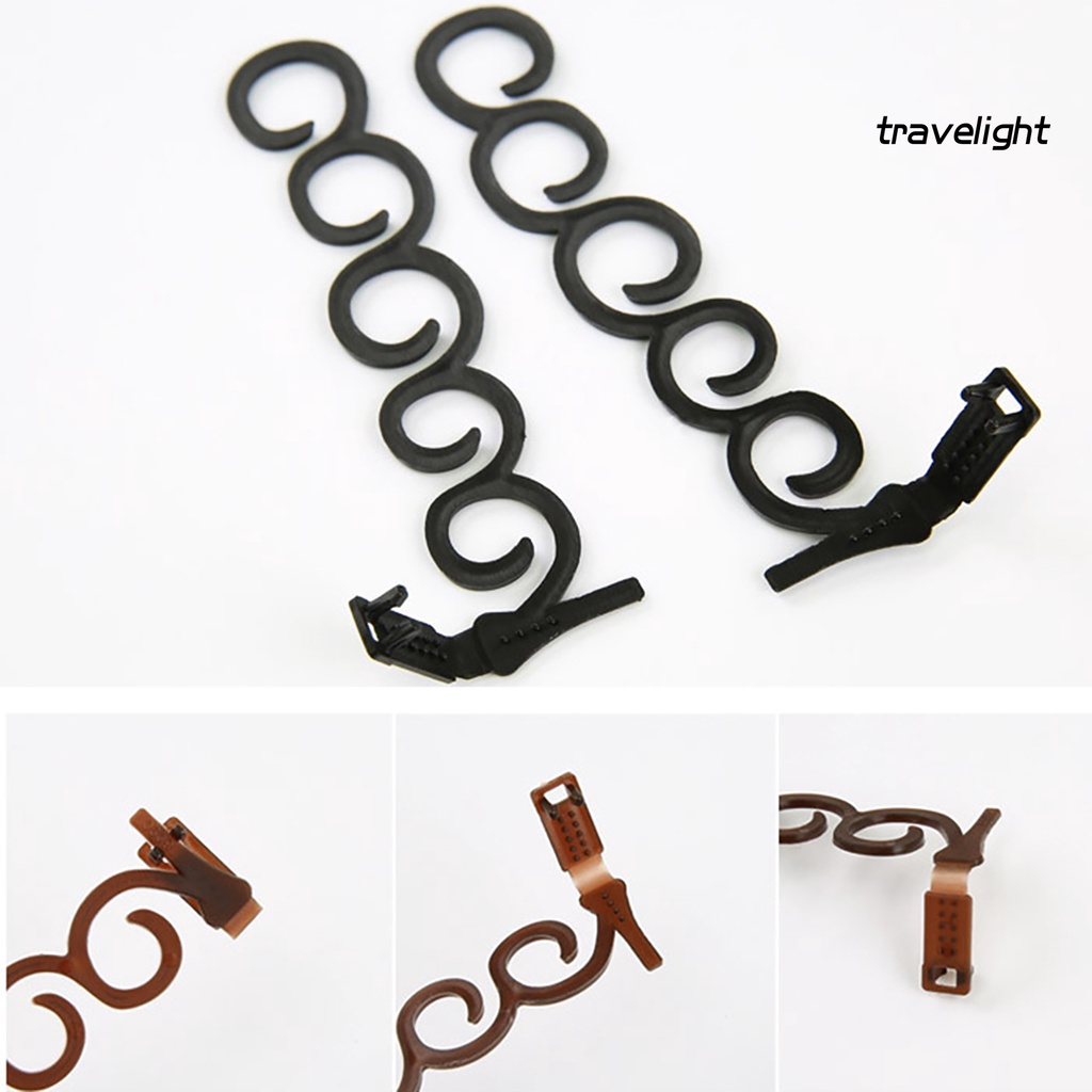 Set 2 Kẹp Xoắn Tạo Kiểu Tóc Đơn Giản Có Thể Tái Sử Dụng DIY