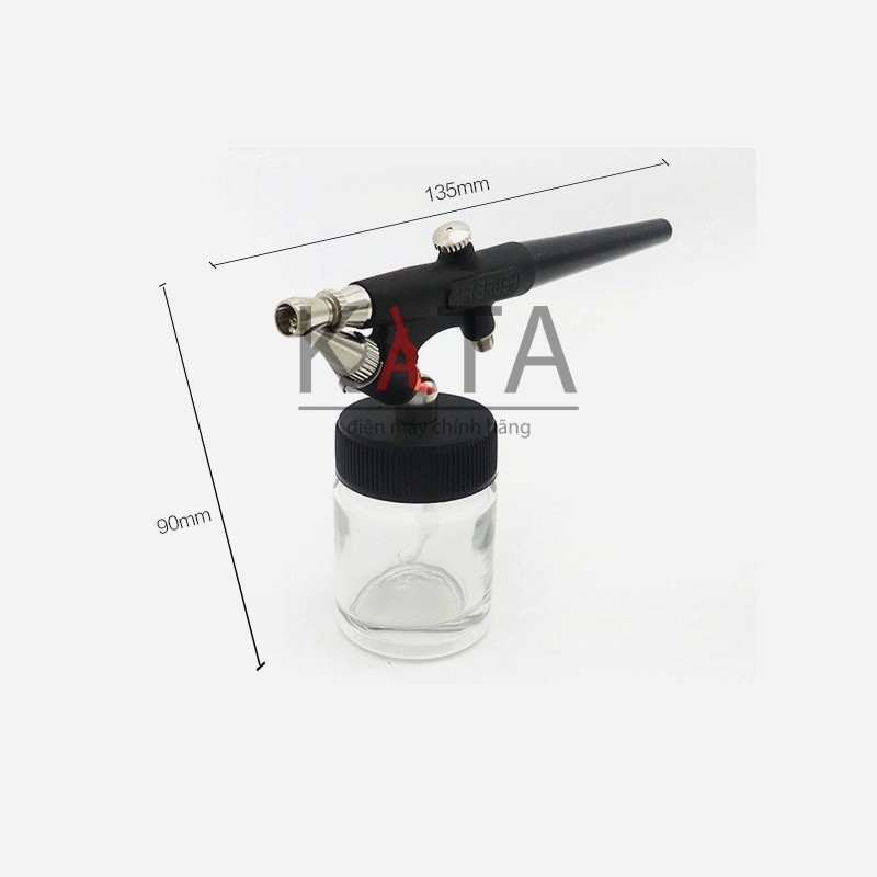 Súng sơn Airbrush 138 phun mô hình nghệ thuật + Súng phun sơn nghệ thuật, mỹ nghệ cho  đồ ăn, tường nhà,...