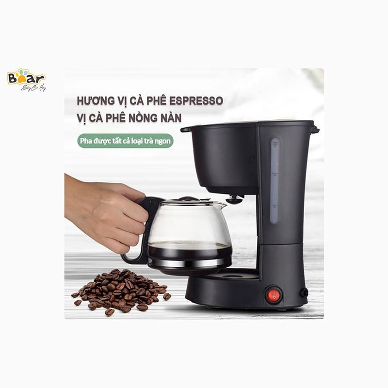 ⚡CHÍNH HÃNG⚡ Máy pha cà phê KFJ-403 cực kỳ tiện lợi, Thiết kế sang trọng, Dễ sử dụng, Pha được nhiều loại cafe Siêu HOT