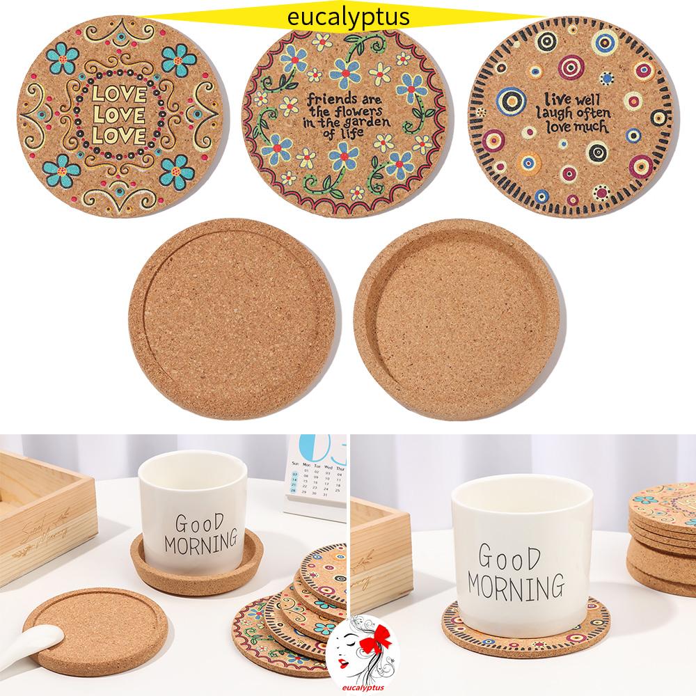 Giá Đỡ Ly Chất Liệu Gỗ Cách Nhiệt Chống Trượt Tiện Dụng