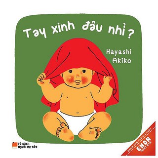 Sách - EHON Nhật Bản - Tay Xinh Đâu Nhỉ (Dành cho trẻ từ 0-3 tuổi) Gigabook