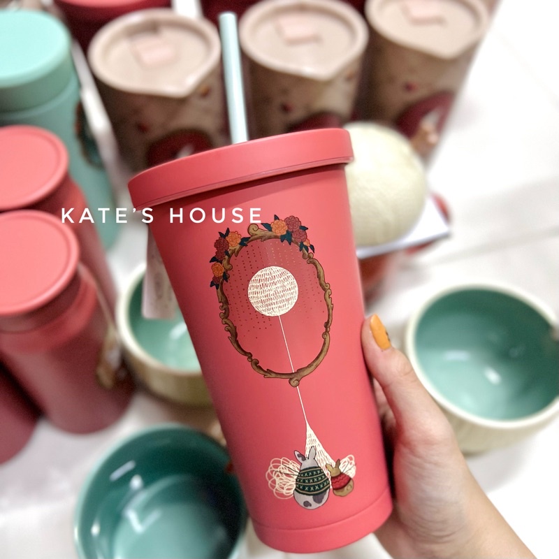 Ly giữ nhiệt Starbucks thiết kế nắp chống tràn dung tích 550ml