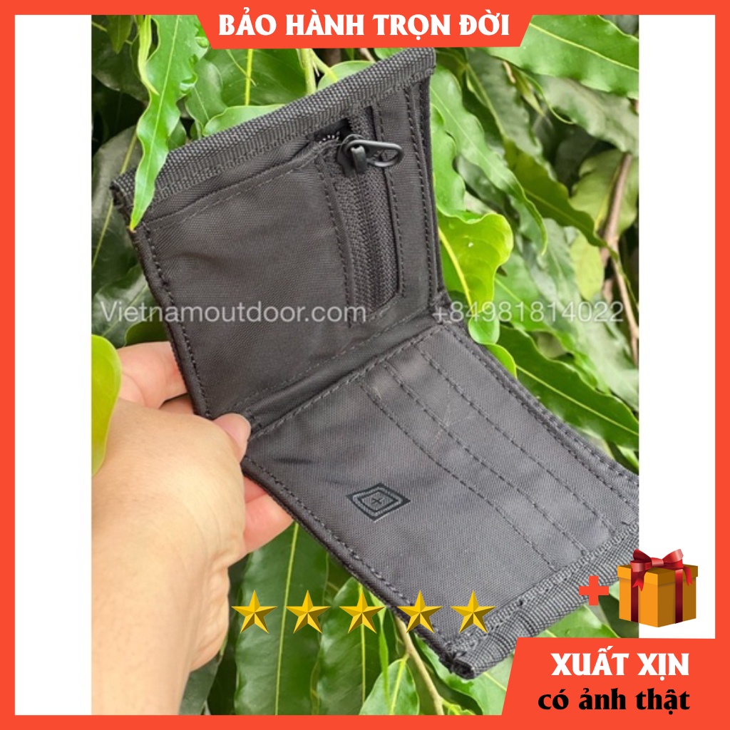 Ví nam cao cấp 511 Tactical Tracker Bifold Multicam, bóp nam cầm tay 5.11 , ví tactical ⚡️ [ HÀNG XUẤT DƯ ]