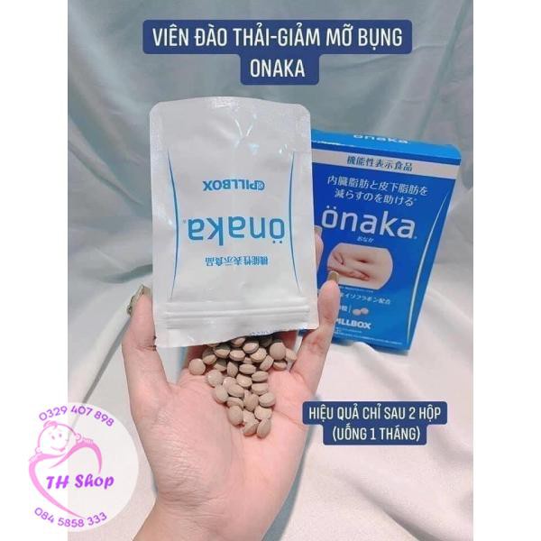 Viên Uống Giảm Mỡ Bụng Onaka Fillbox, Hỗ trợ Giảm Cân Onaka 60 Viên Nhật Bản Hàng Chính Hãng