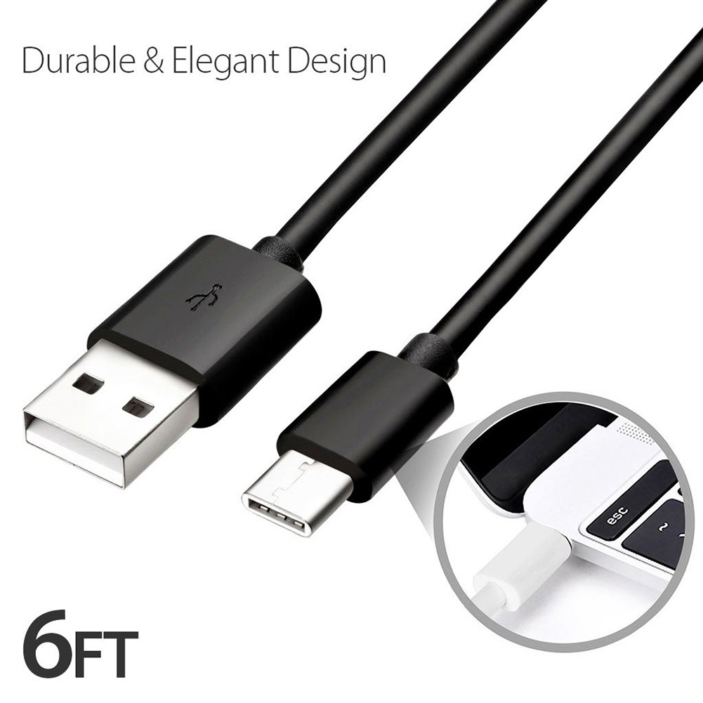 Dây cáp USB Type C sạc tốc độ nhanh cho HUAWEI Samsung Galaxy HTC