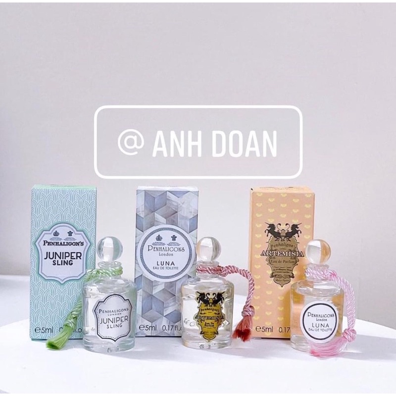 Nước hoa mini size đủ mẫu 5ml 7.5ml 10ml