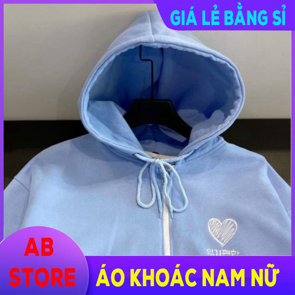 [Kèm Quà] Áo Hoodie dây kéo. Áo khoác Hooide Nam nữ Nỉ ngoại (Đủ Size M,L,XL) - AK.STORE | BigBuy360 - bigbuy360.vn