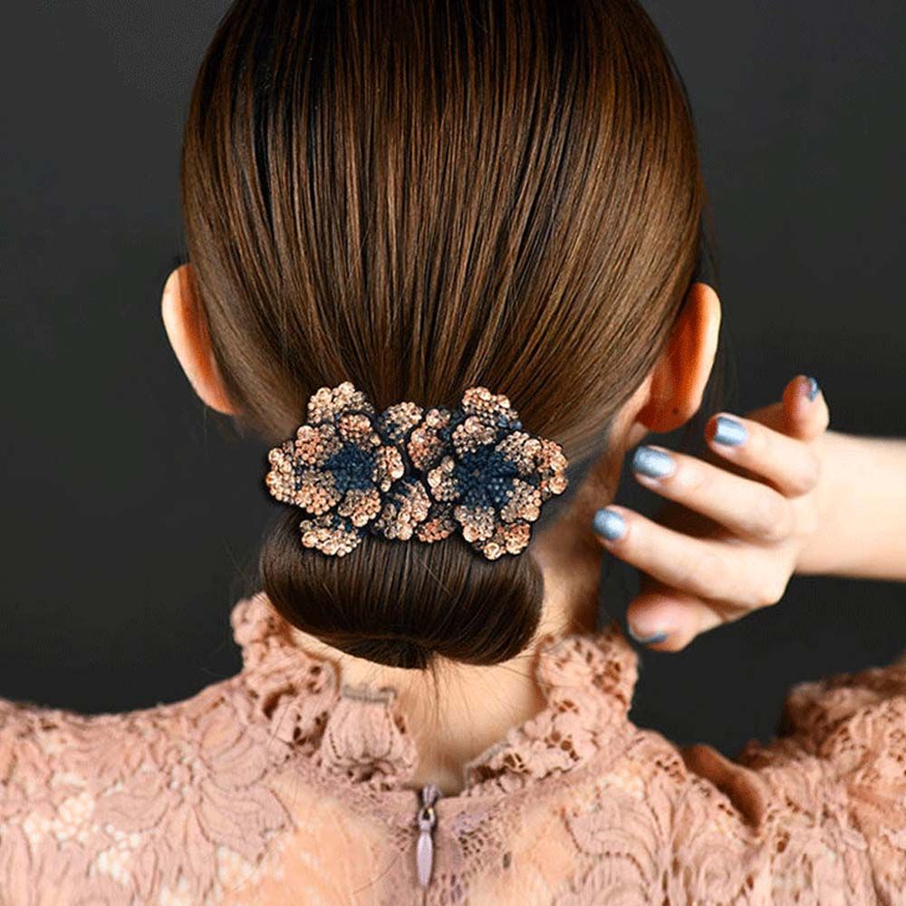 Kẹp tóc hình hoa phong cách Hàn Quốc cổ điển sang trọng dành cho nữ