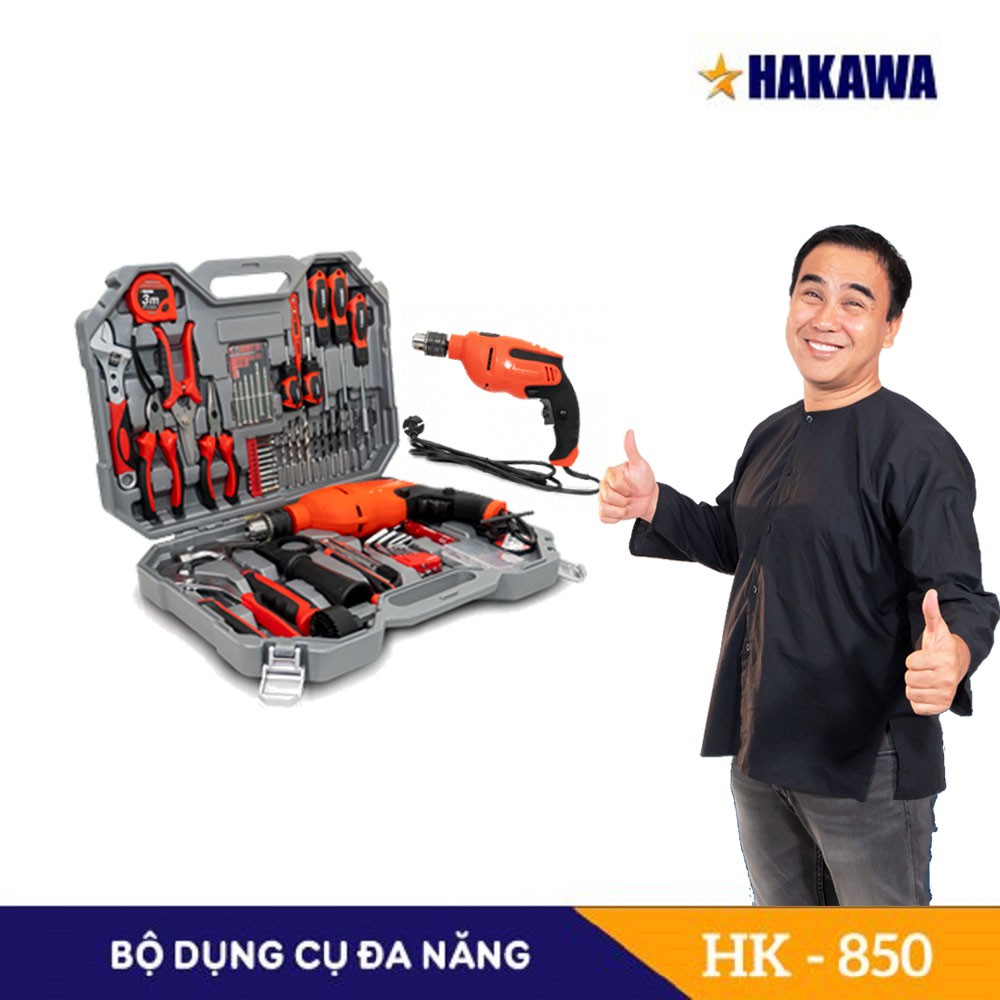 Bộ dụng cụ gia đình cao cấp HAKAWA - HK-850 - Bảo hành chính hãng 2 năm