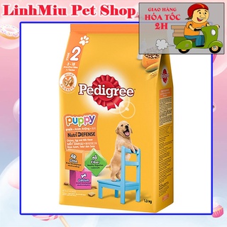 Thức ăn cho chó con dưới 12 tháng tuổi vị trứng sữa Pedigree gói 1,3kg