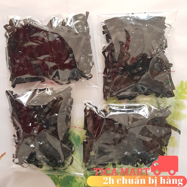 Thun cột tóc màu đen dày 4mm bền, chắc gấp 2 lần gói 20 gr, 50gr, 100gr