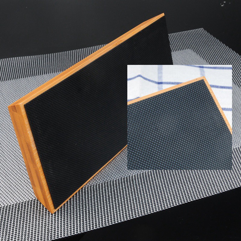 Giá đỡ bằng tre/silicon chuyên dụng cho đá mài dao chống trượt