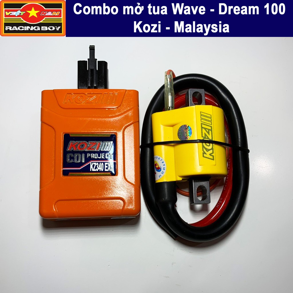 Combo mở tua cho Wave Dream 100 Sirius 50 Elegant 50 Exciter 50 - IC mở tua  Mobin sườn