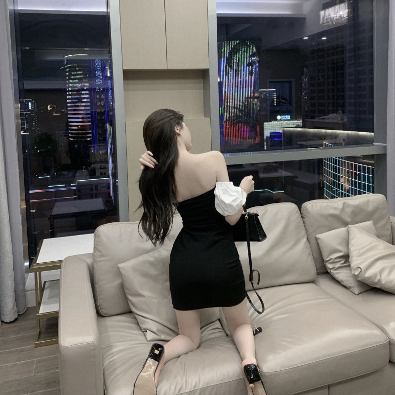 Váy nữ, đầm nữ body trễ vai siêu sexy, siêu hot thời trang Ngão clothing chất liệu mát mẻ, thoải mái | BigBuy360 - bigbuy360.vn