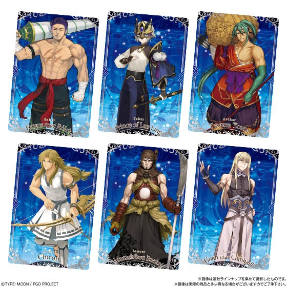 Bánh Xốp Fate Grand Order FGO hộp số 8 nhập khẩu từ Nhật Bản - vị Vani
