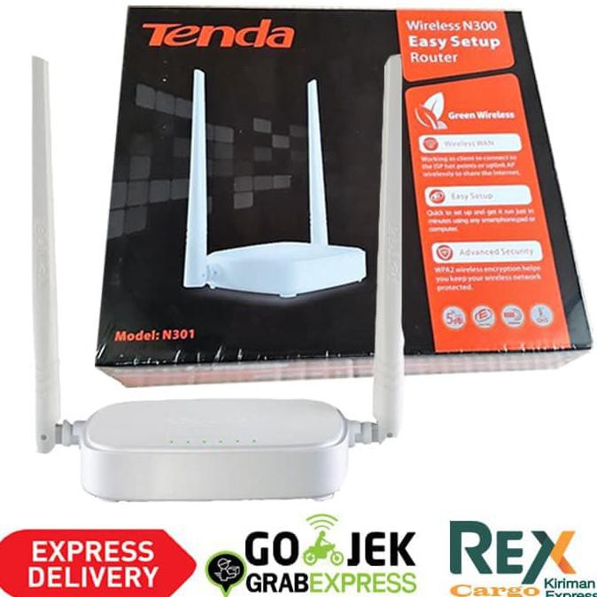 TENDA Bộ Phát Sóng WIFI N301 300 MBPS