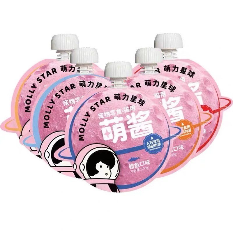 SÚP THƯỞNG MÈO MOLLY STAR THƠM NGON 100G