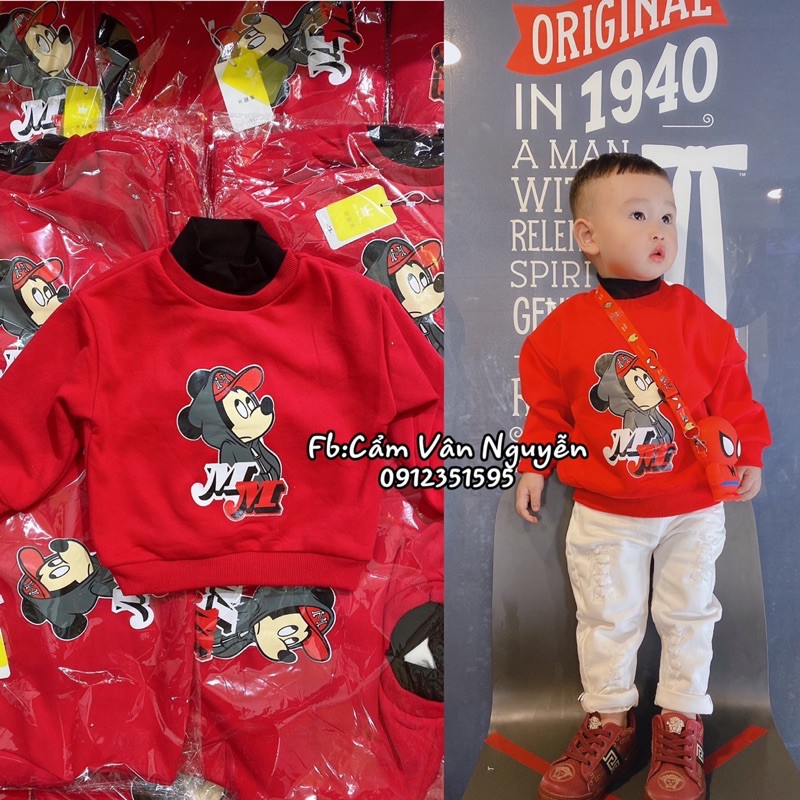 Áo Nỉ Tết Đỏ