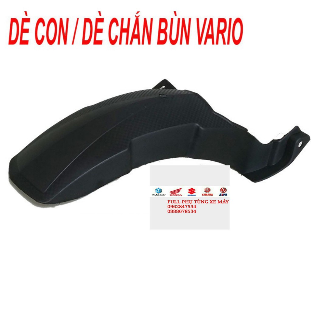 FREESHIP ĐƠN 99K_Dè con chắn bùn vario 18 và PCX 18