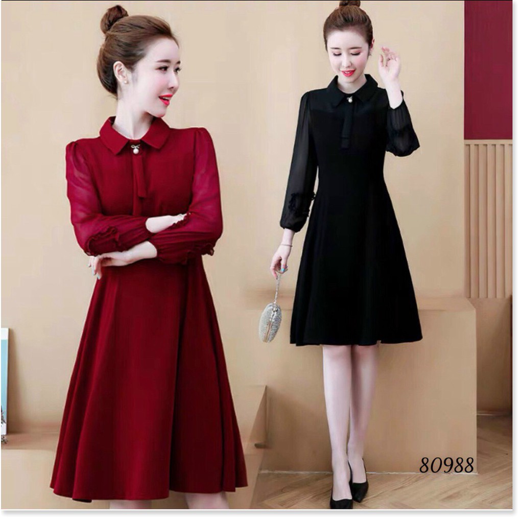 ĐẦM VOAN UMI ĐÍNH NGỌC CỰC SANG DÀNH CHO CÁC QUÝ CÔ THỜI TRANG MỚI NHẤT HIỆN NAY