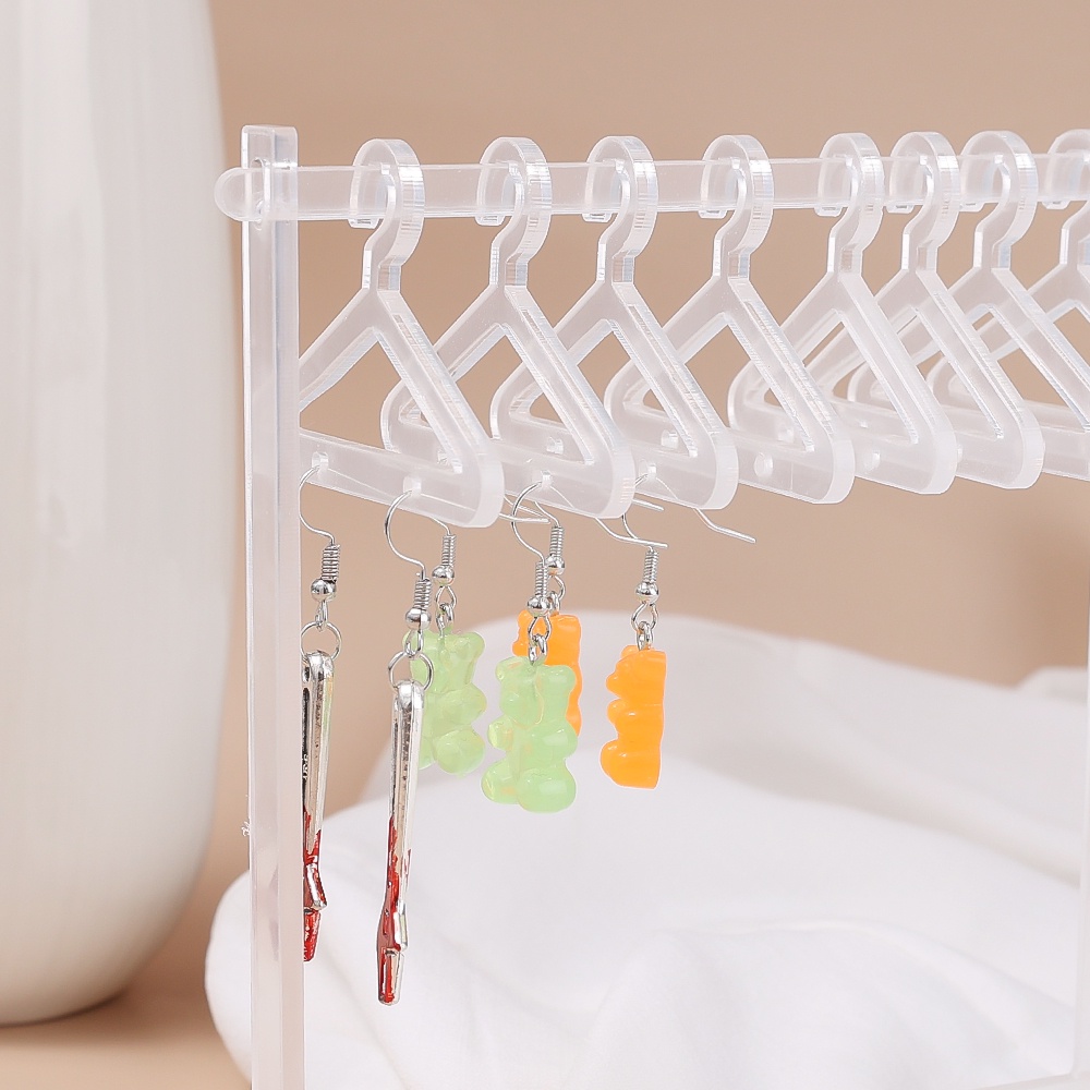 Giá Treo Trang Sức Mini Bằng Acrylic Thời Trang Dễ Thương Trưng Bày
