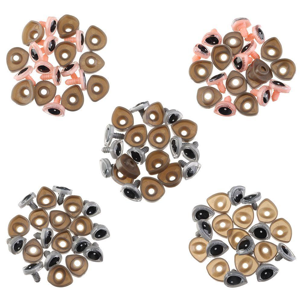 Set 1 / 10 Mắt Giả Búp Bê An Toàn Vui Nhộn