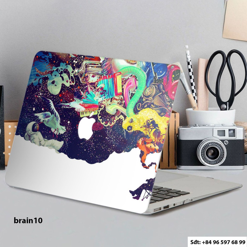 Skin dán Macbook Pro hình Left Brain Right Brain