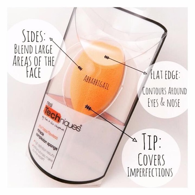 Bông Mút Trang Điểm Real Techniques Base Miracle Complexion Sponge (Mẫu mới) | BigBuy360 - bigbuy360.vn